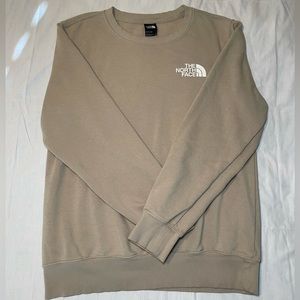 Tan Northface Fleece Sweatshirt
